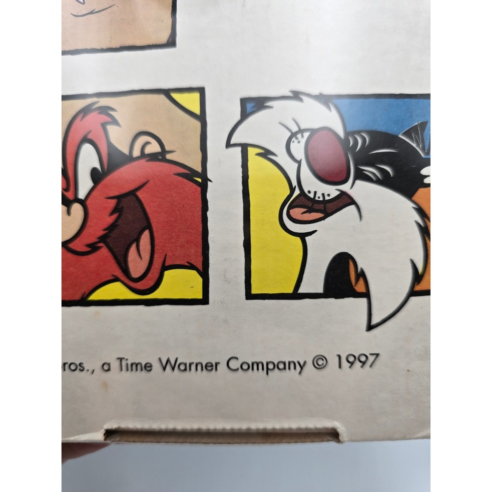 Vintage 1997 Looney Tunes Mailing Box Large 14x10x5.5 Bugs Bunny Daffy Duck NEW - Picture 4 of 8